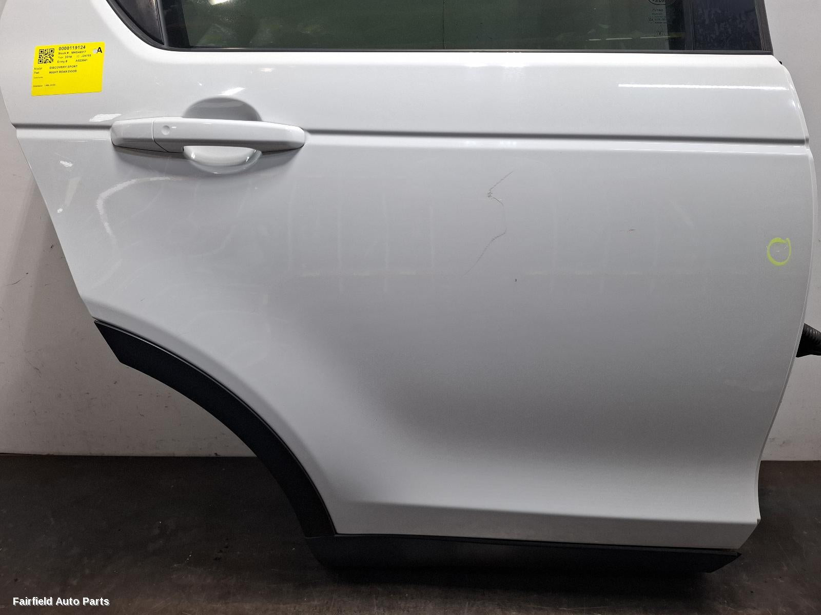 2015-2026 Land Rover Discovery Sport Right Rear Door Sliding