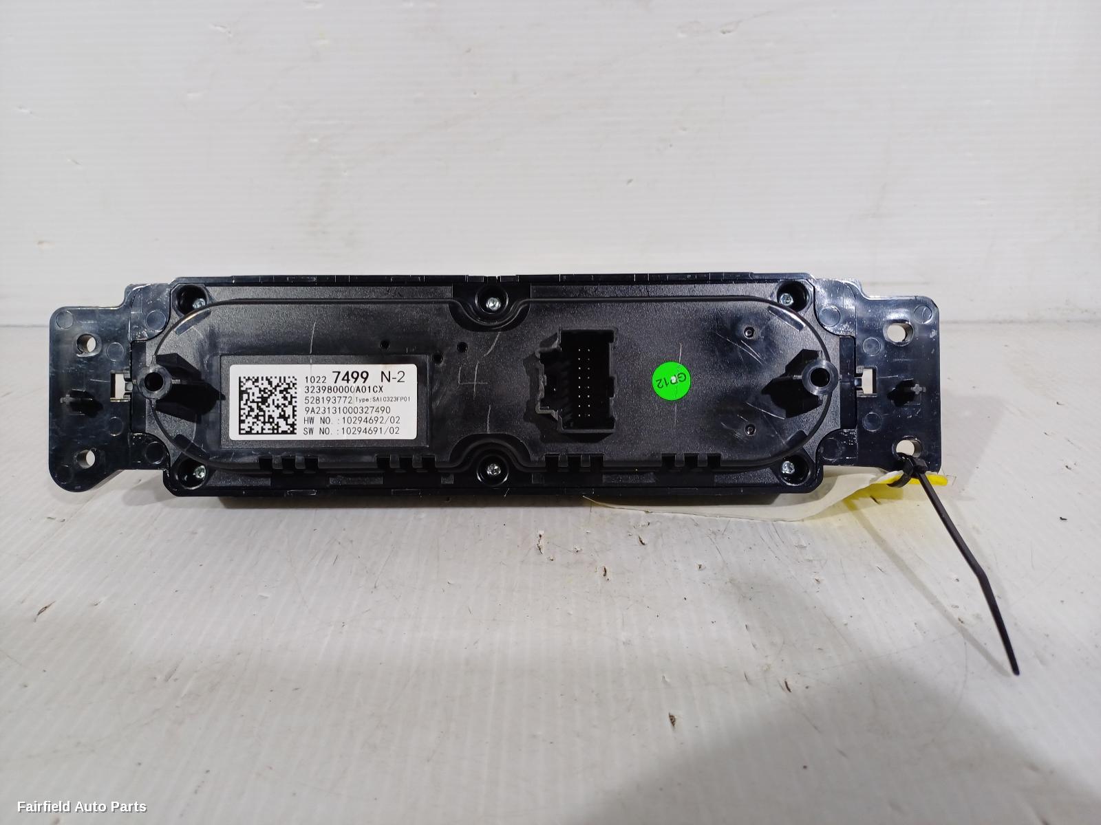 2016-2024 Mg Mg3 Heater Ac Controls