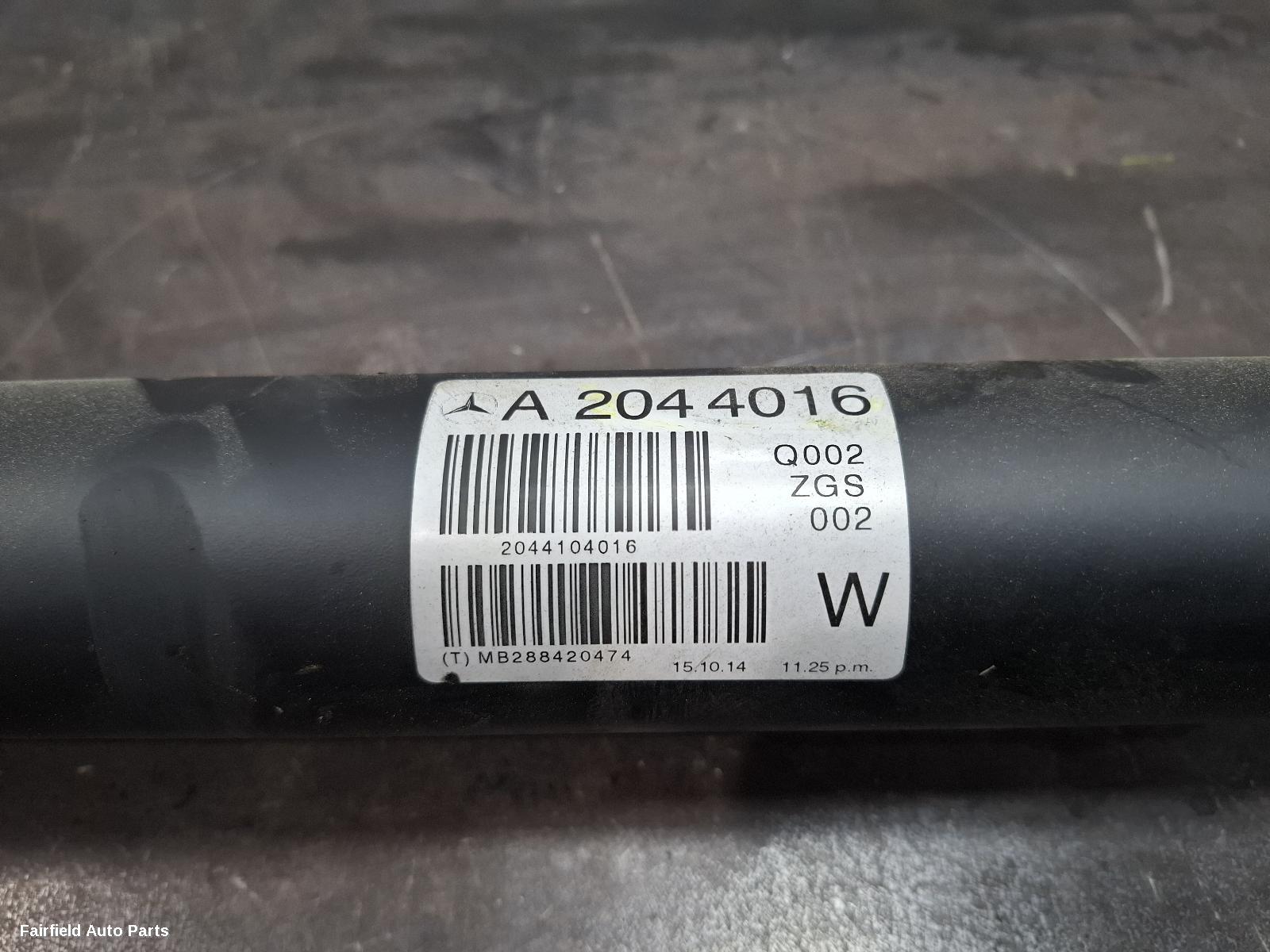 2013-2016 Mercedes E Class Rear Drive Shaft