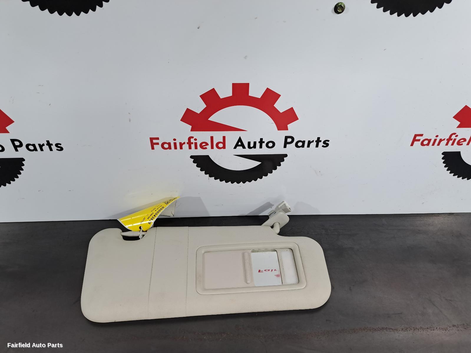 2013-2016 Mazda 3 Sunvisor