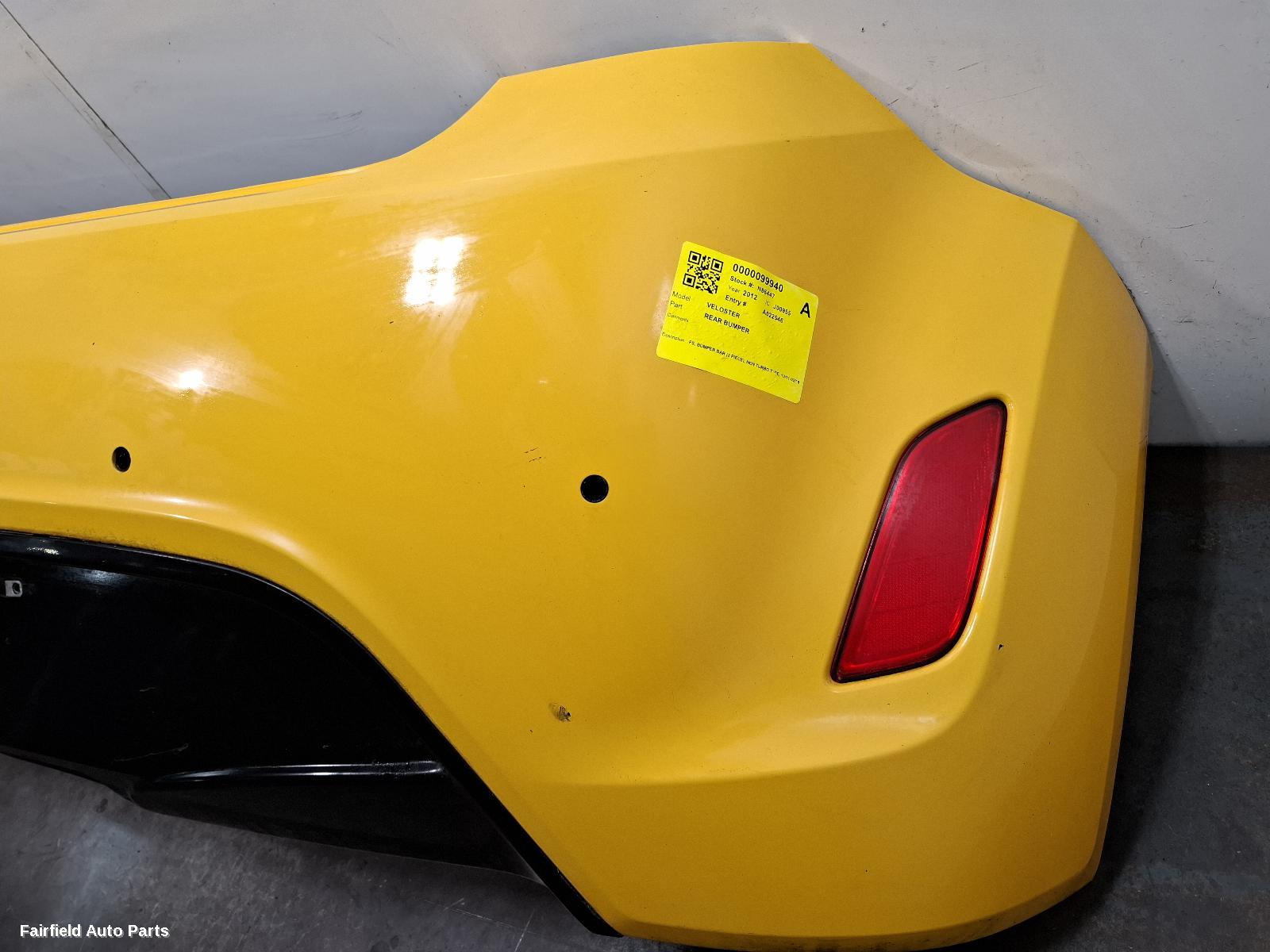 2011-2018 Hyundai Veloster Rear Bumper