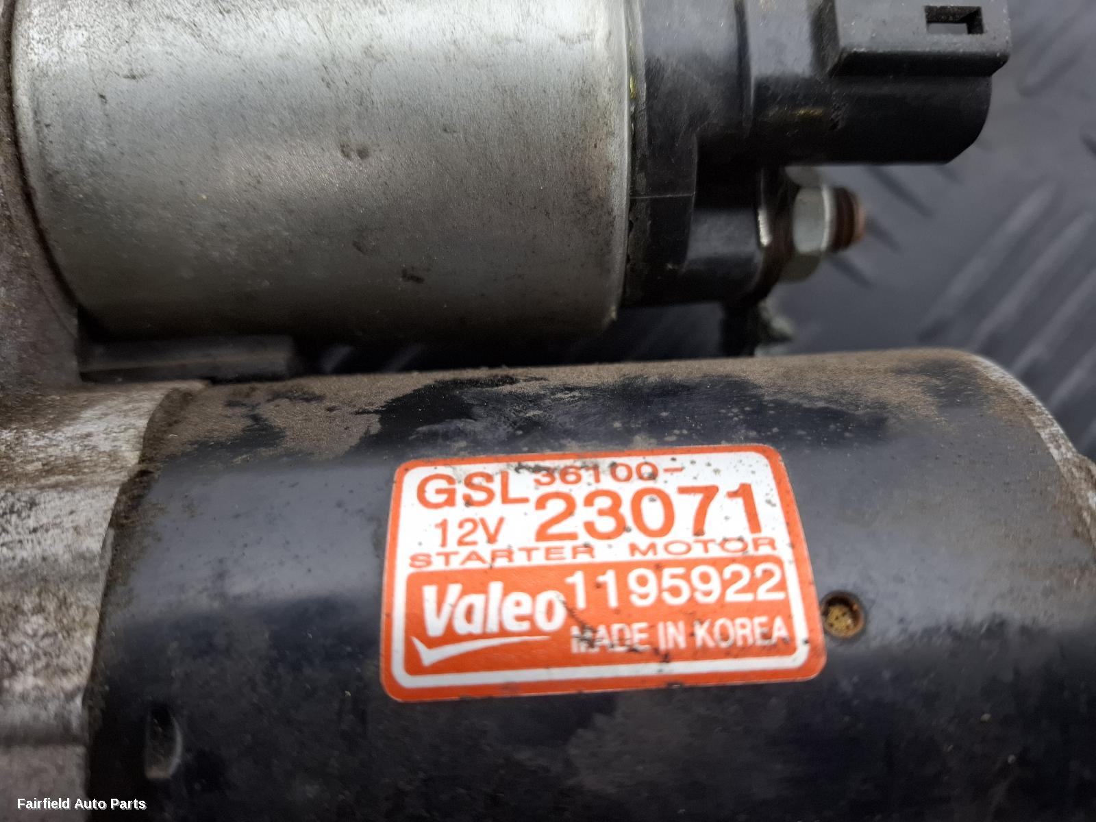 2006-2011 Hyundai Elantra Starter