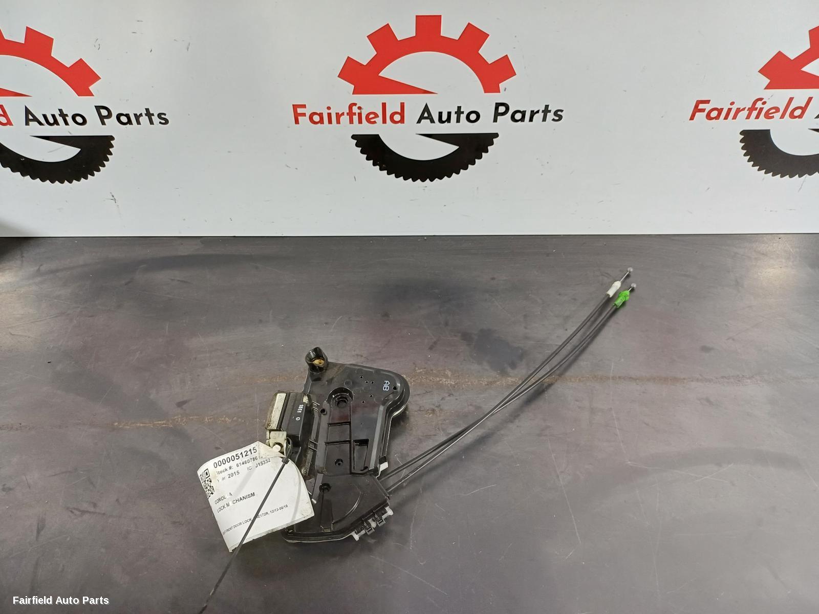 2013-2019 Toyota Corolla Door Boot Gate Lock
