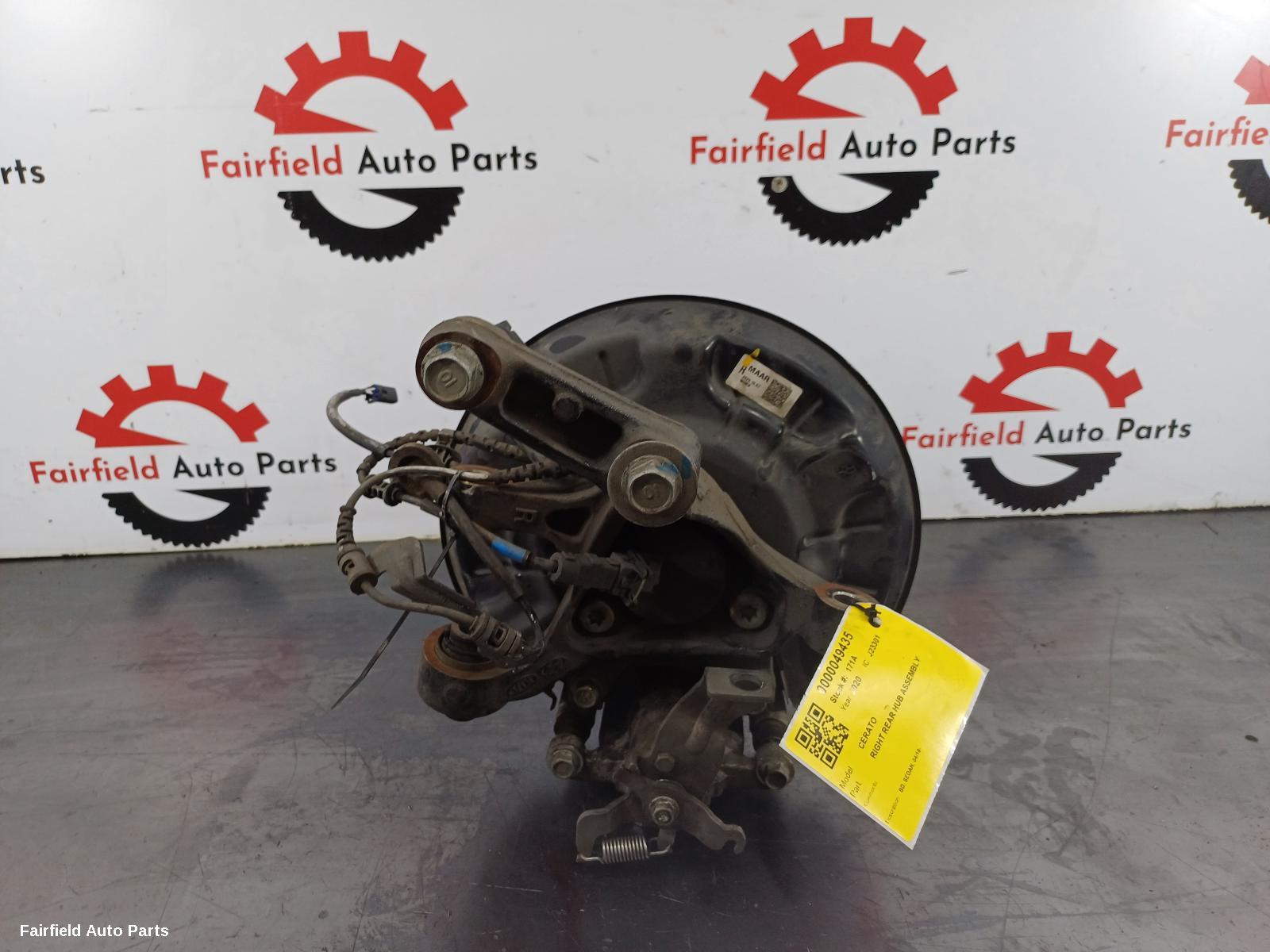 2018-2024 Kia Cerato Right Rear Hub Assembly