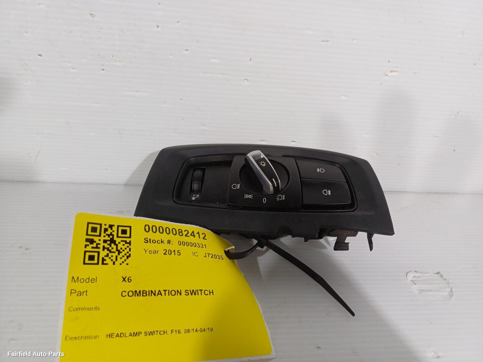 2014-2019 Bmw X6 Combination Switch