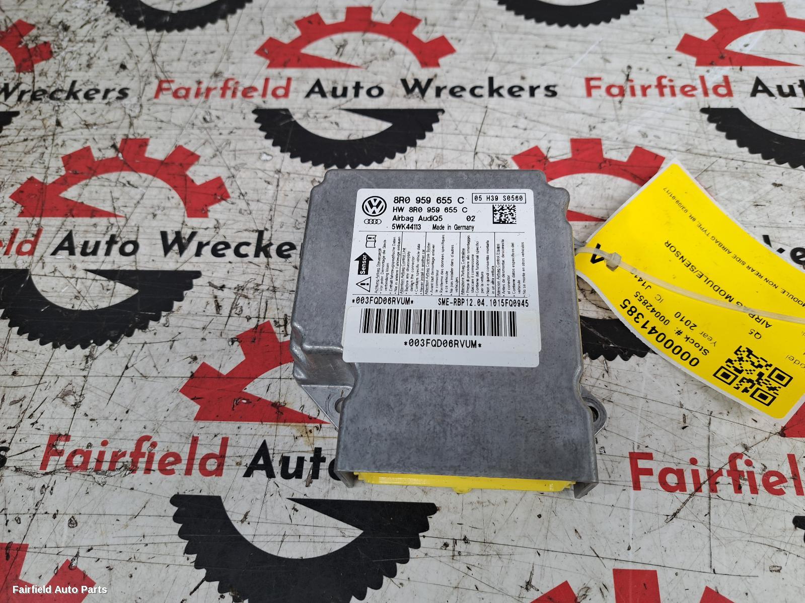 2009-2017 Audi Q5 Airbag Module Sensor