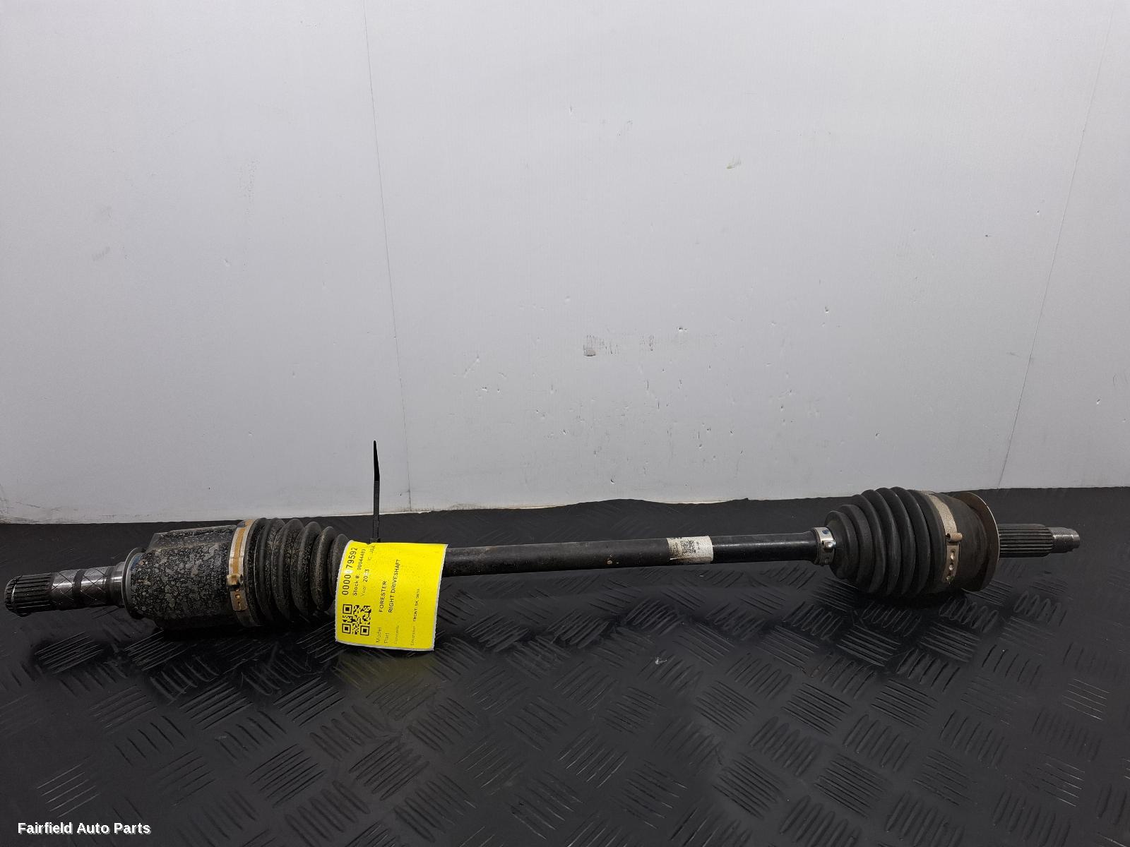 2018-2024 Subaru Forester Right Driveshaft