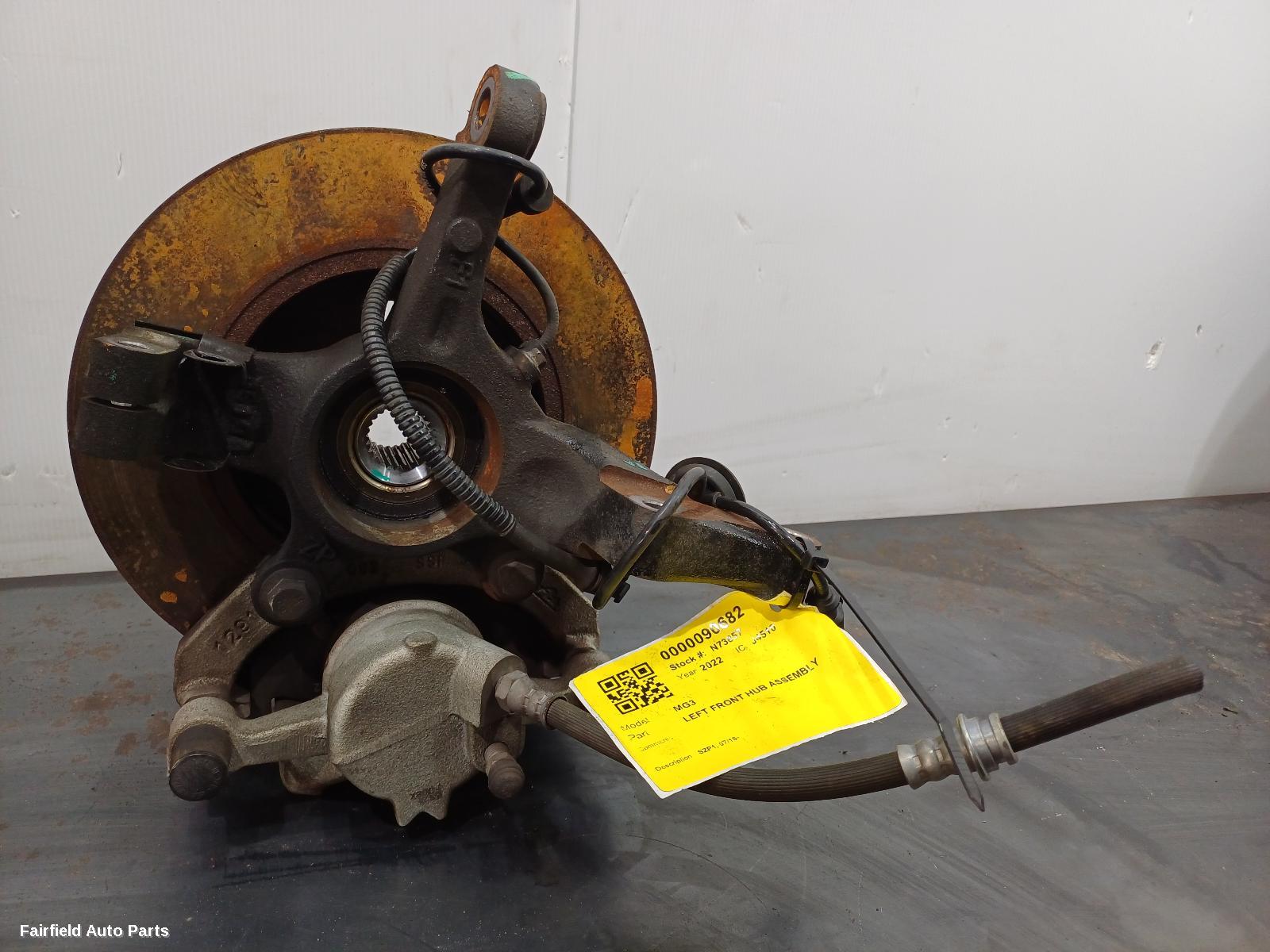 2016-2024 Mg Mg3 Left Front Hub Assembly