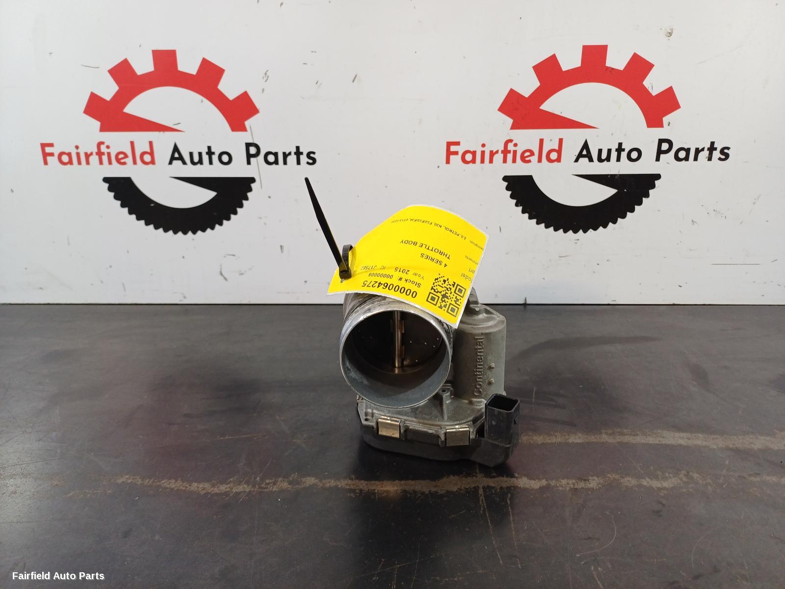 2013-2020 Bmw 4 Series Throttle Body