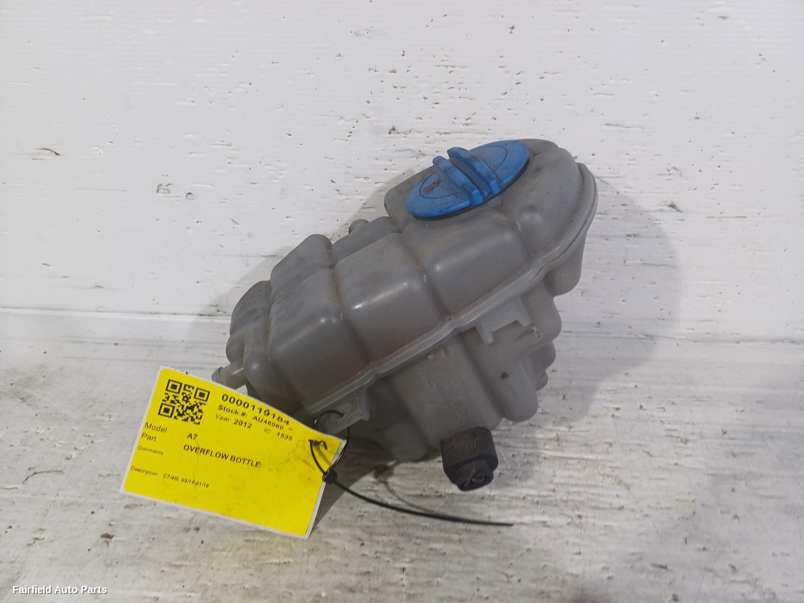 2011-2018 Audi A7 Overflow Bottle