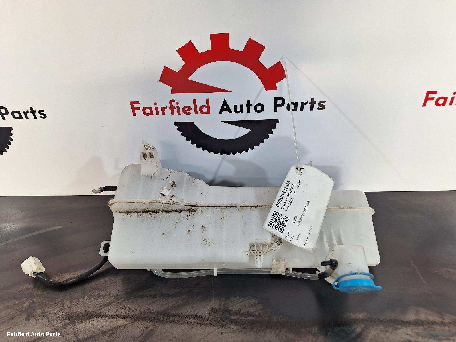 2016-2026 Suzuki Ignis Washer Bottle