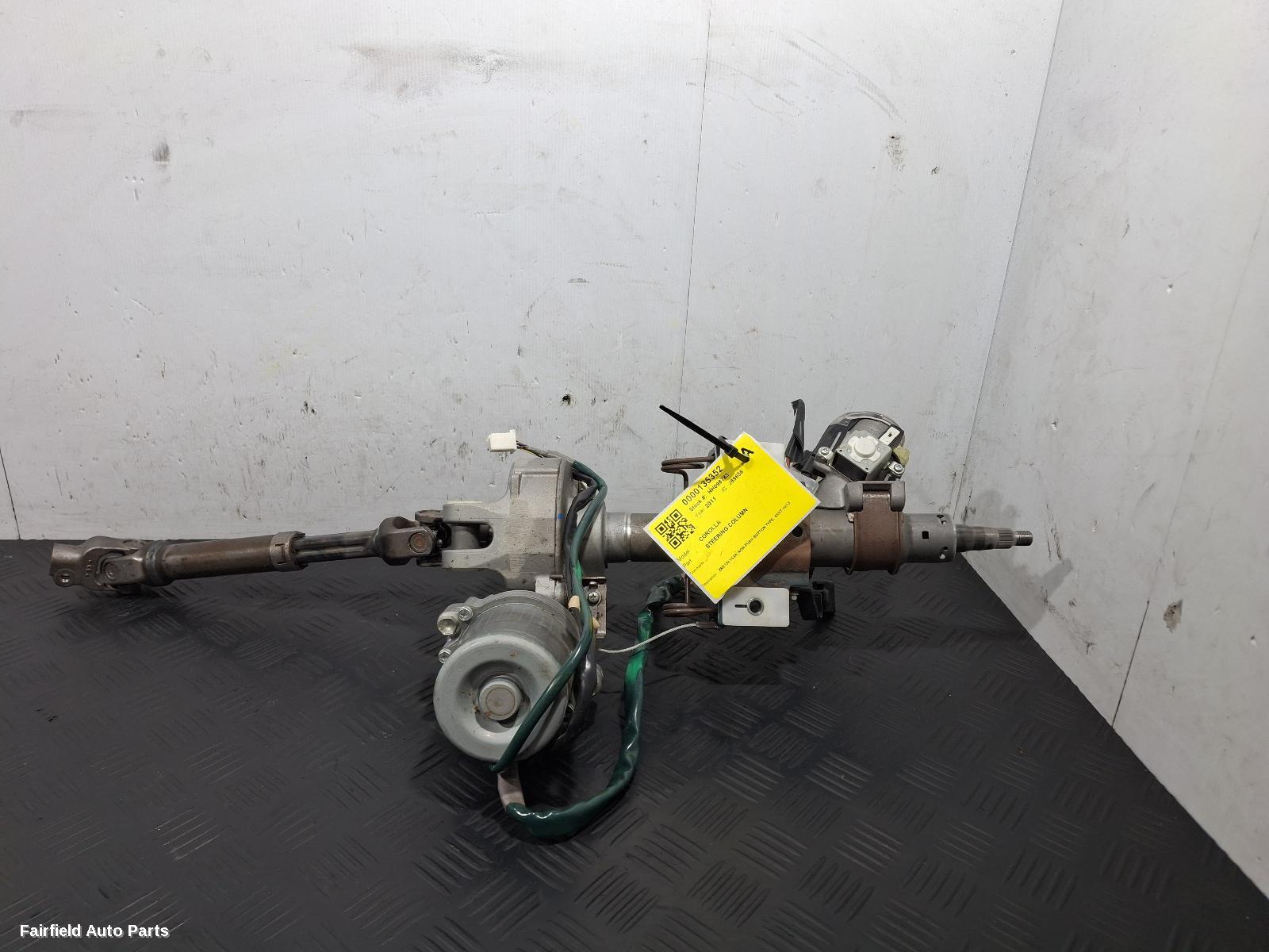 2007-2013 Toyota Corolla Steering Column