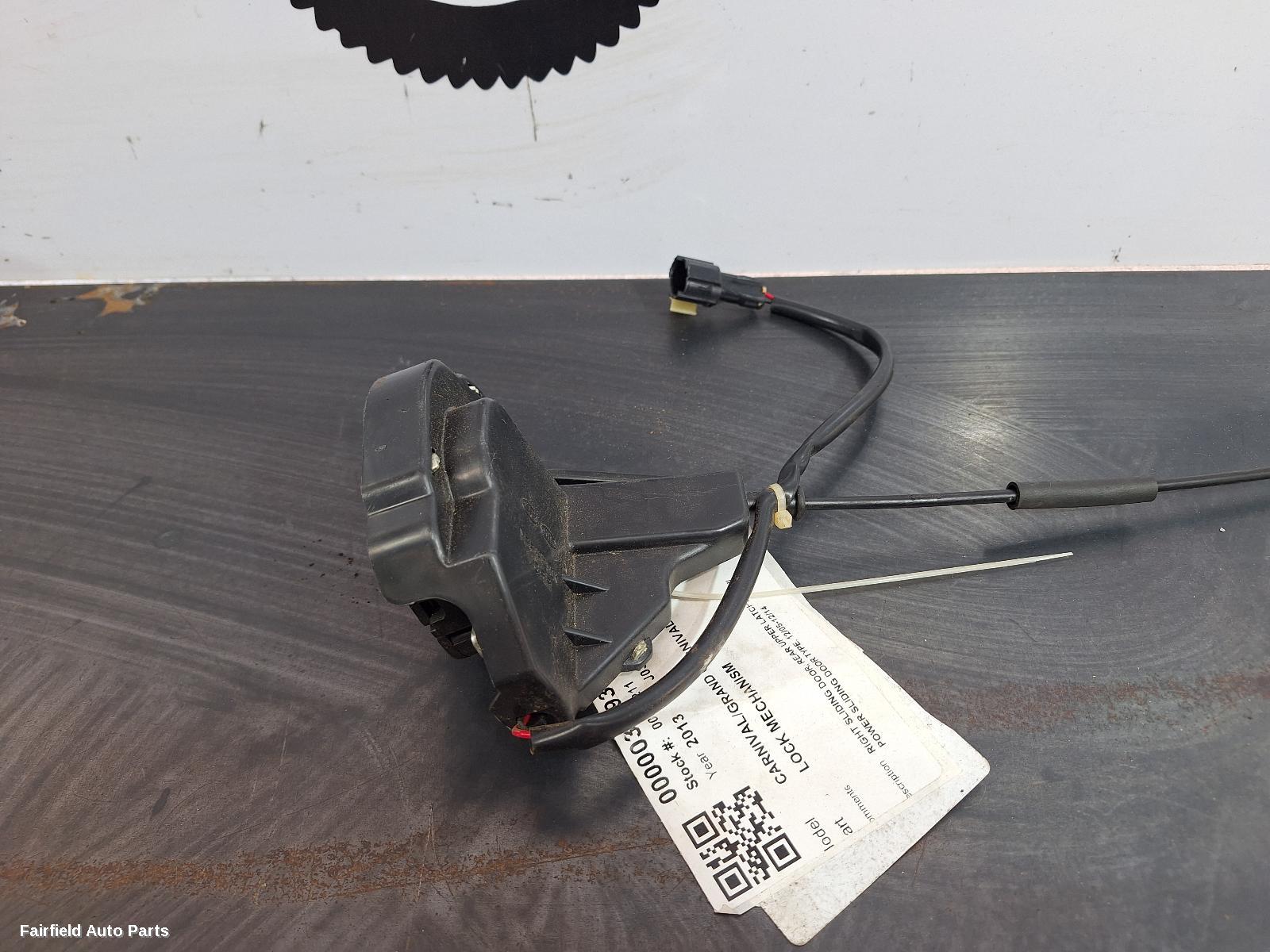 2005-2014 Kia Carnival/grand Carnival Door Boot Gate Lock