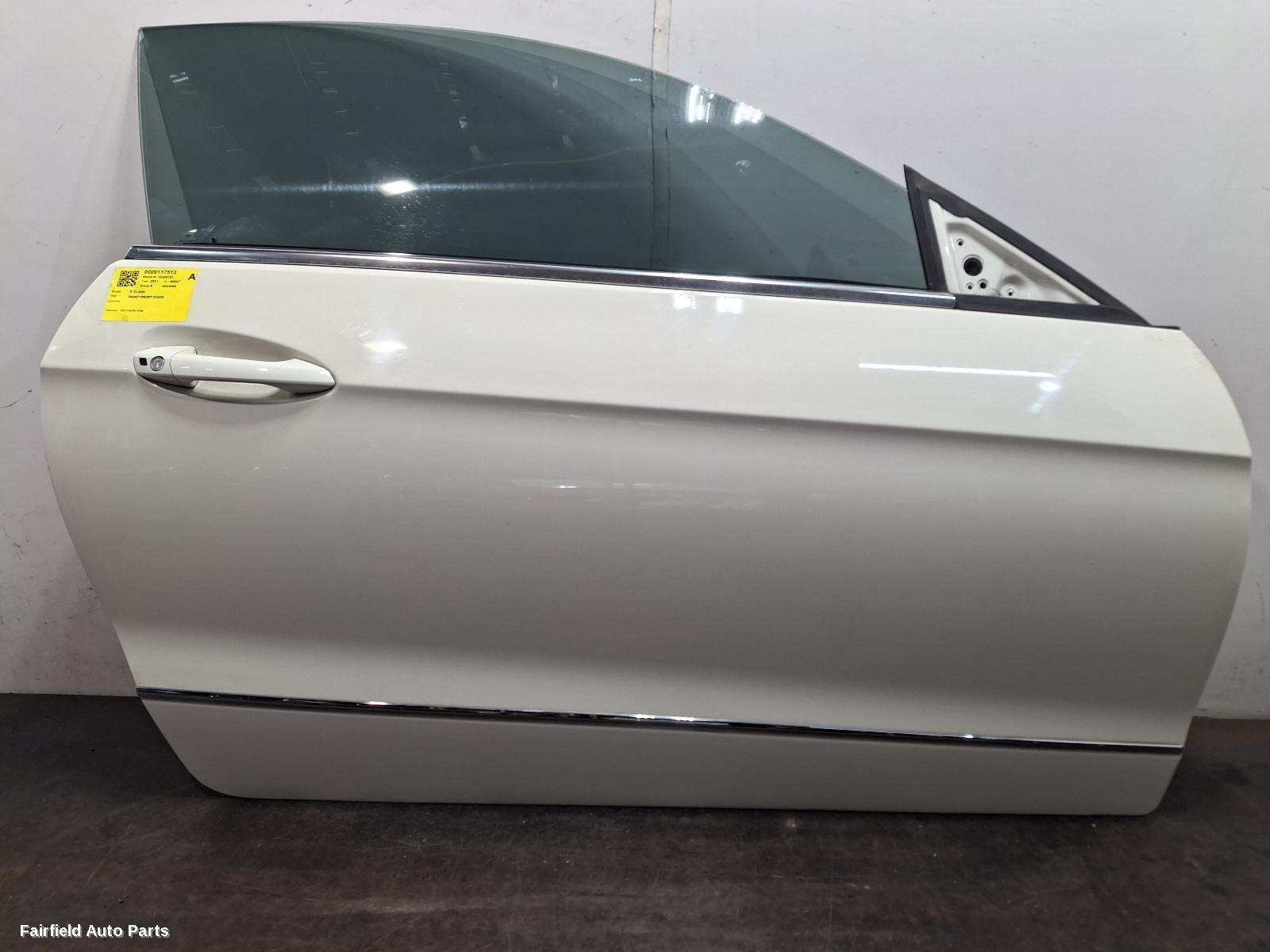 2009-2016 Mercedes E Class Right Front Door