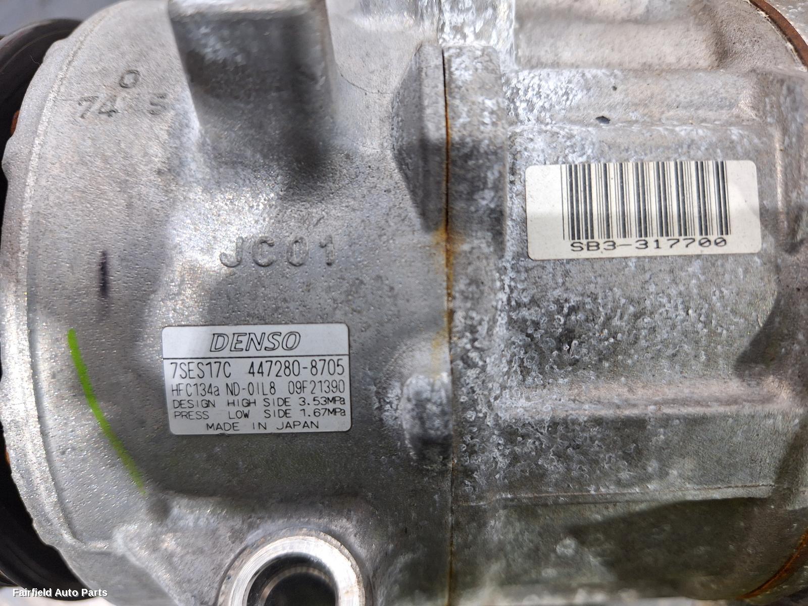 2017-2024 Toyota Camry A C Compressor