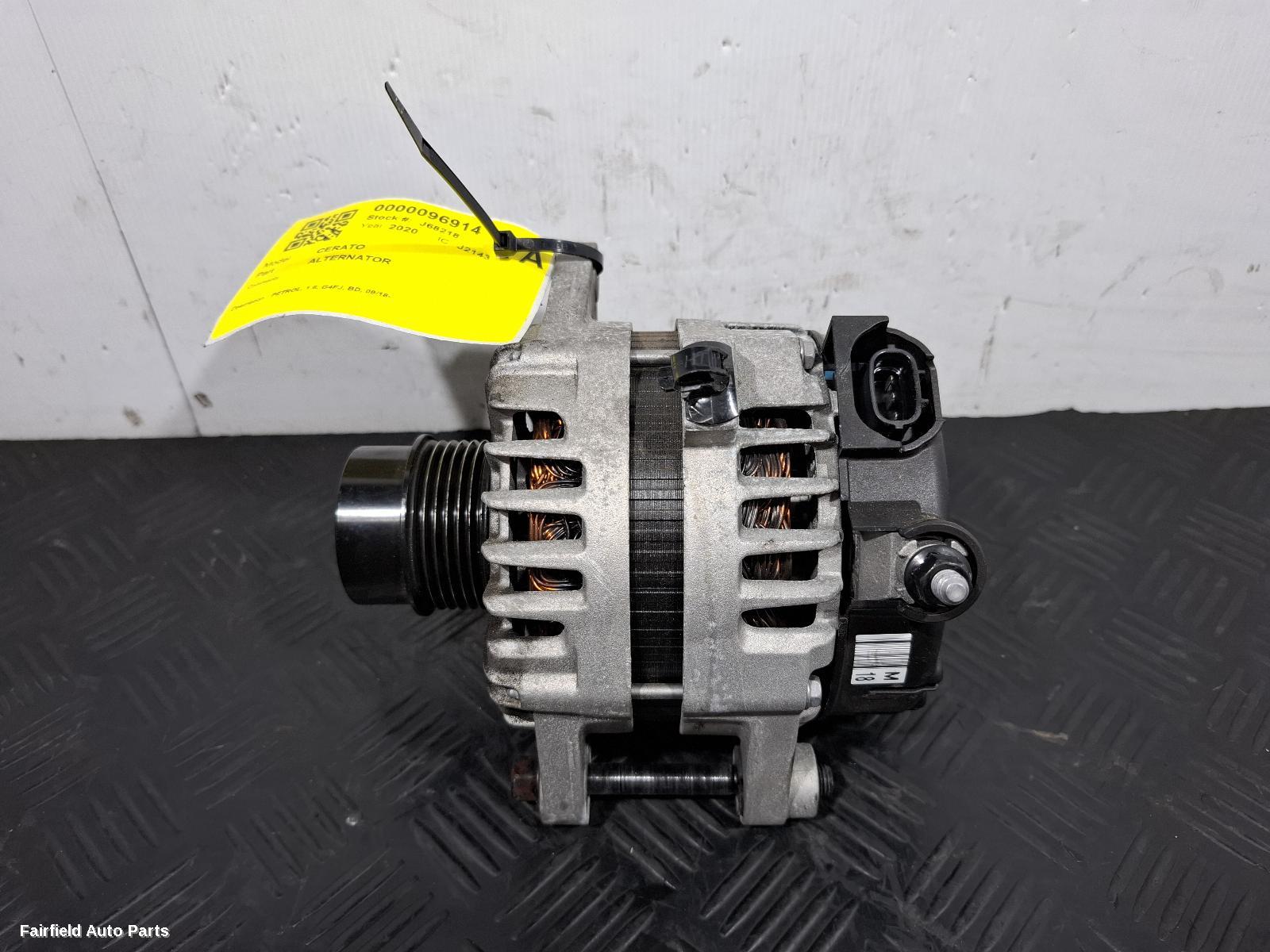 2018-2024 Kia Cerato Alternator