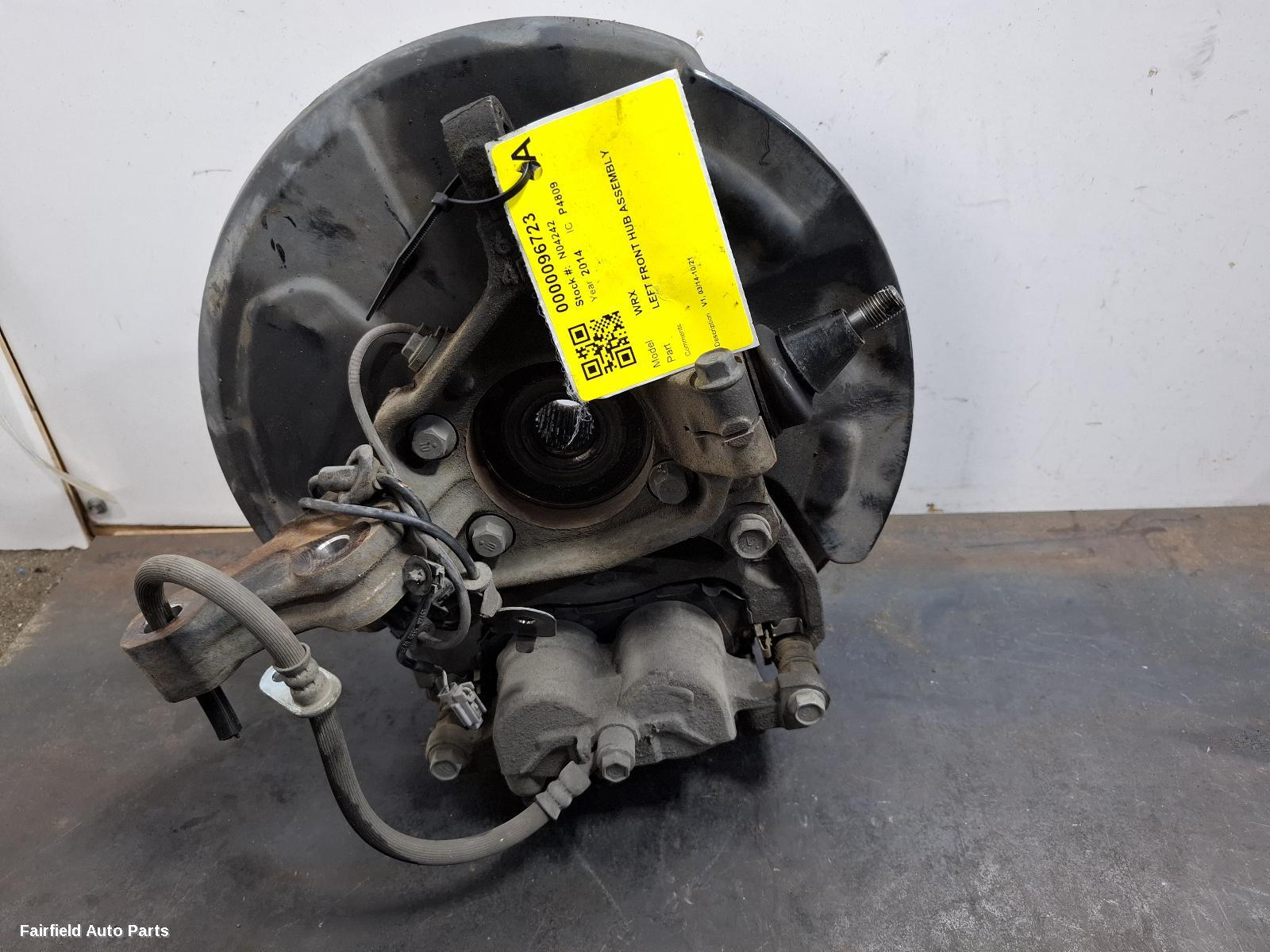 2014-2021 Subaru Wrx Left Front Hub Assembly