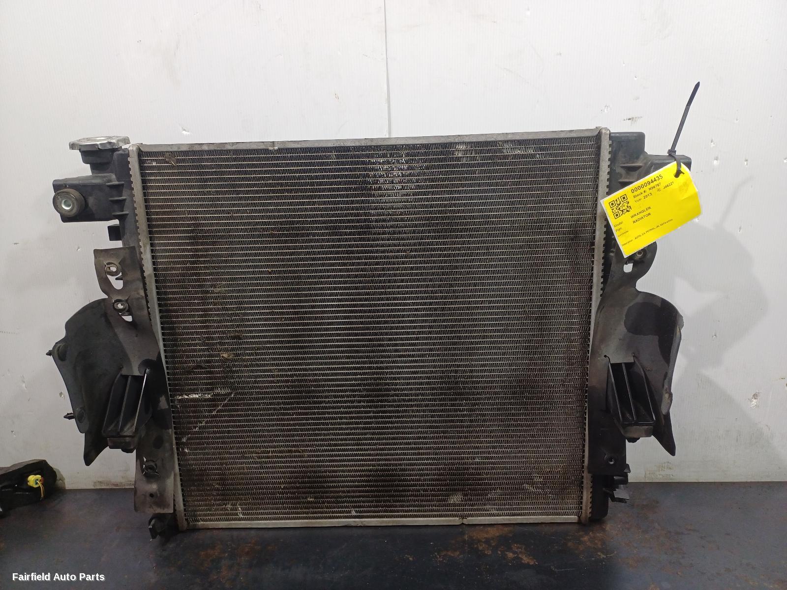 2012-2018 Jeep Wrangler Radiator
