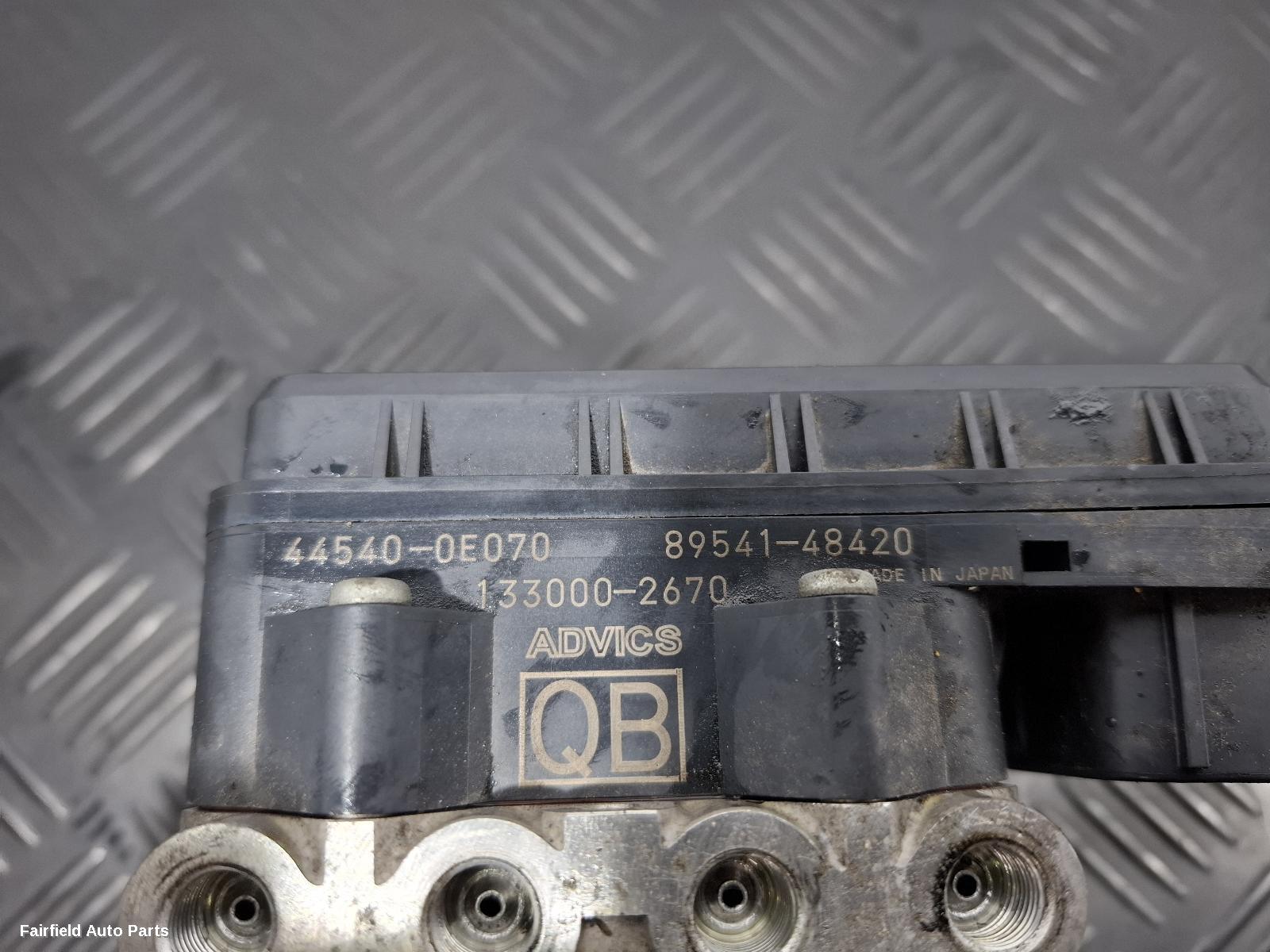 2013-2017 Toyota Kluger Abs Pump Modulator