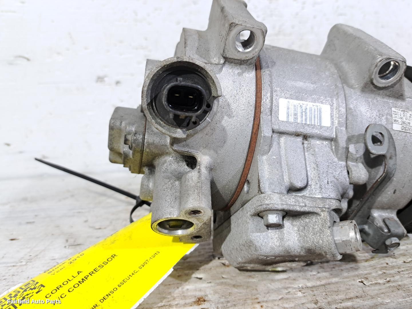 2007-2013 Toyota Corolla A C Compressor