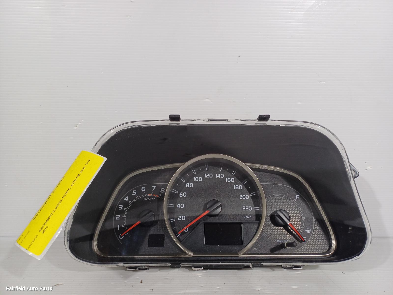 2012-2015 Toyota Rav4 Instrument Cluster