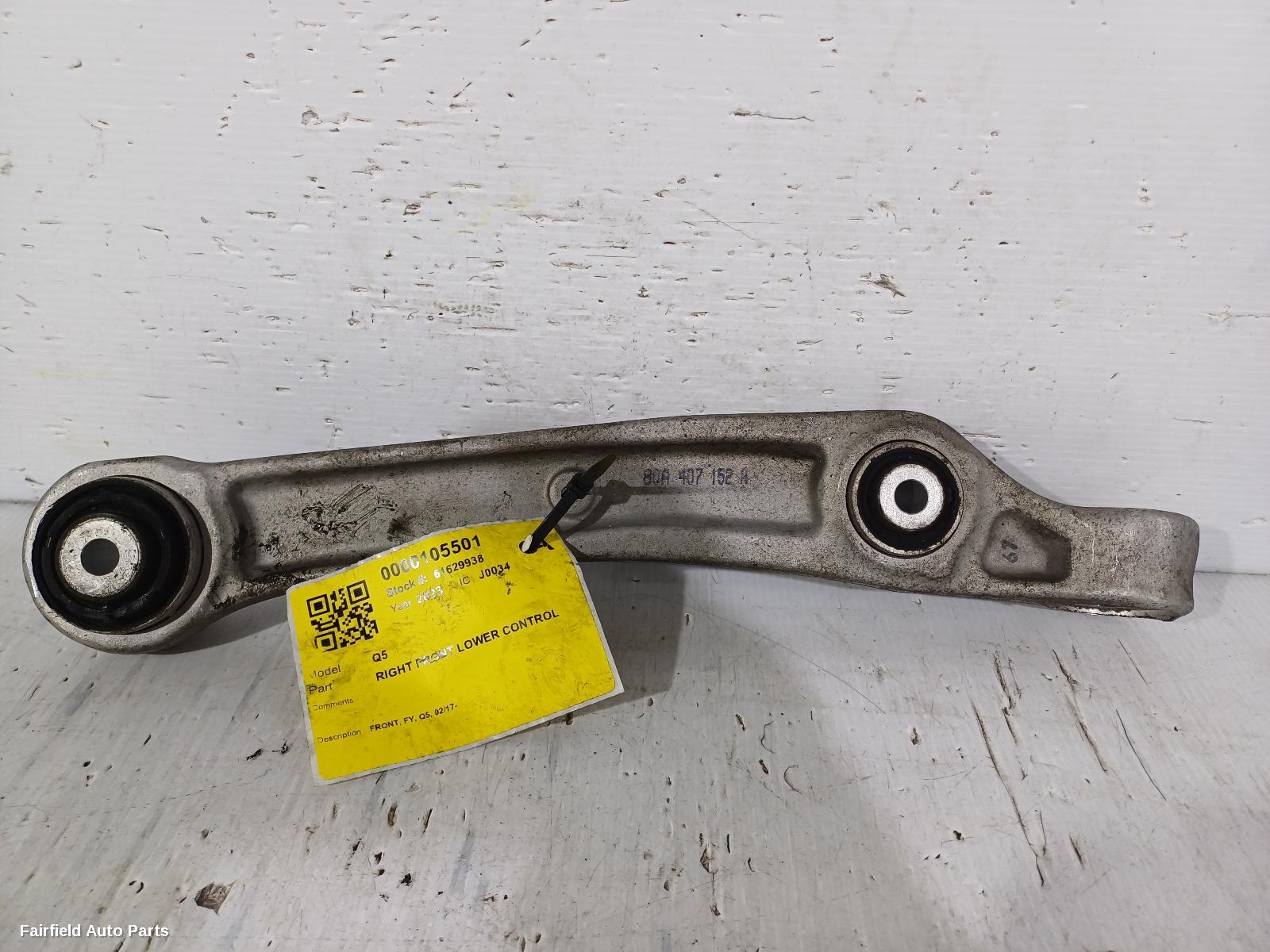 2017-2025 Audi Q5 Right Front Lower Control Arm