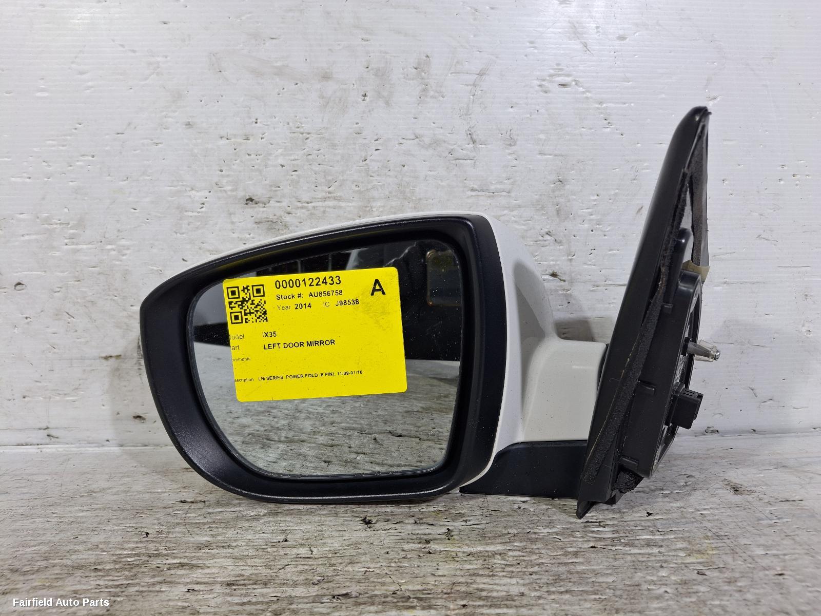 2009-2016 Hyundai Ix35 Left Door Mirror