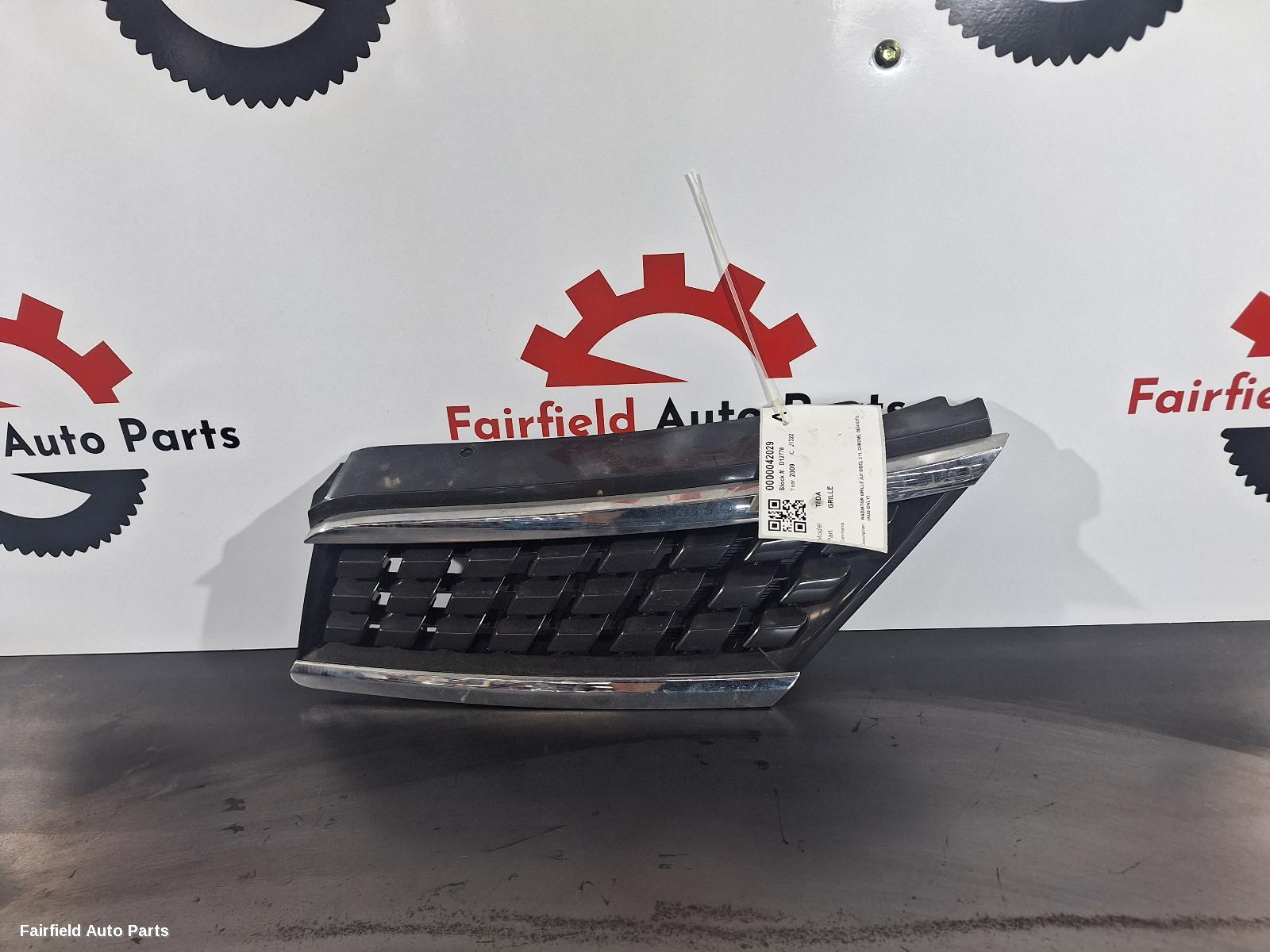 2004-2010 Nissan Tiida Grille