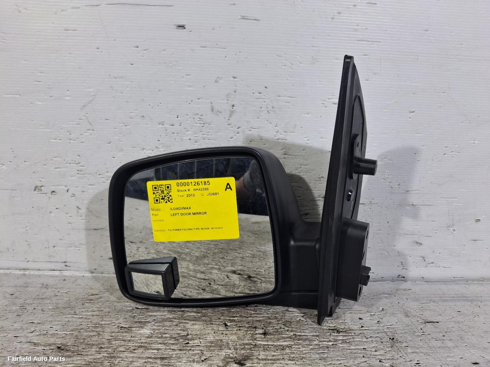2014-2021 Hyundai Iload/imax Left Door Mirror