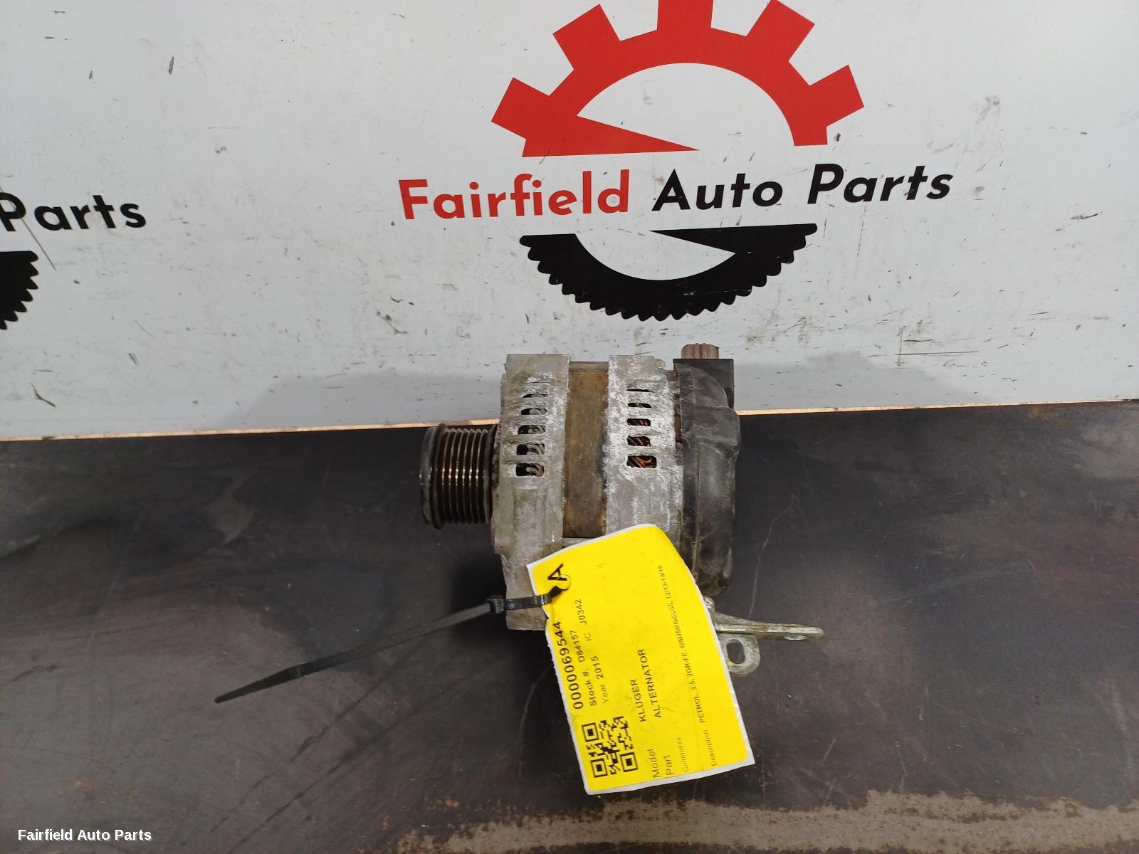 2013-2016 Toyota Kluger Alternator