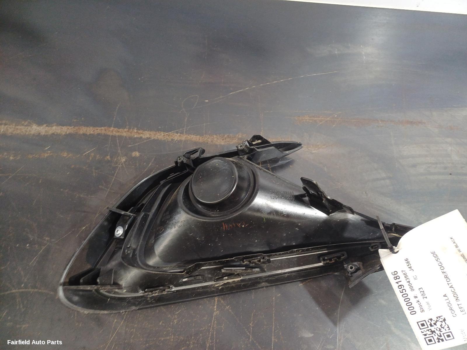 2022-2026 Toyota Corolla Left Indicator Fog Side