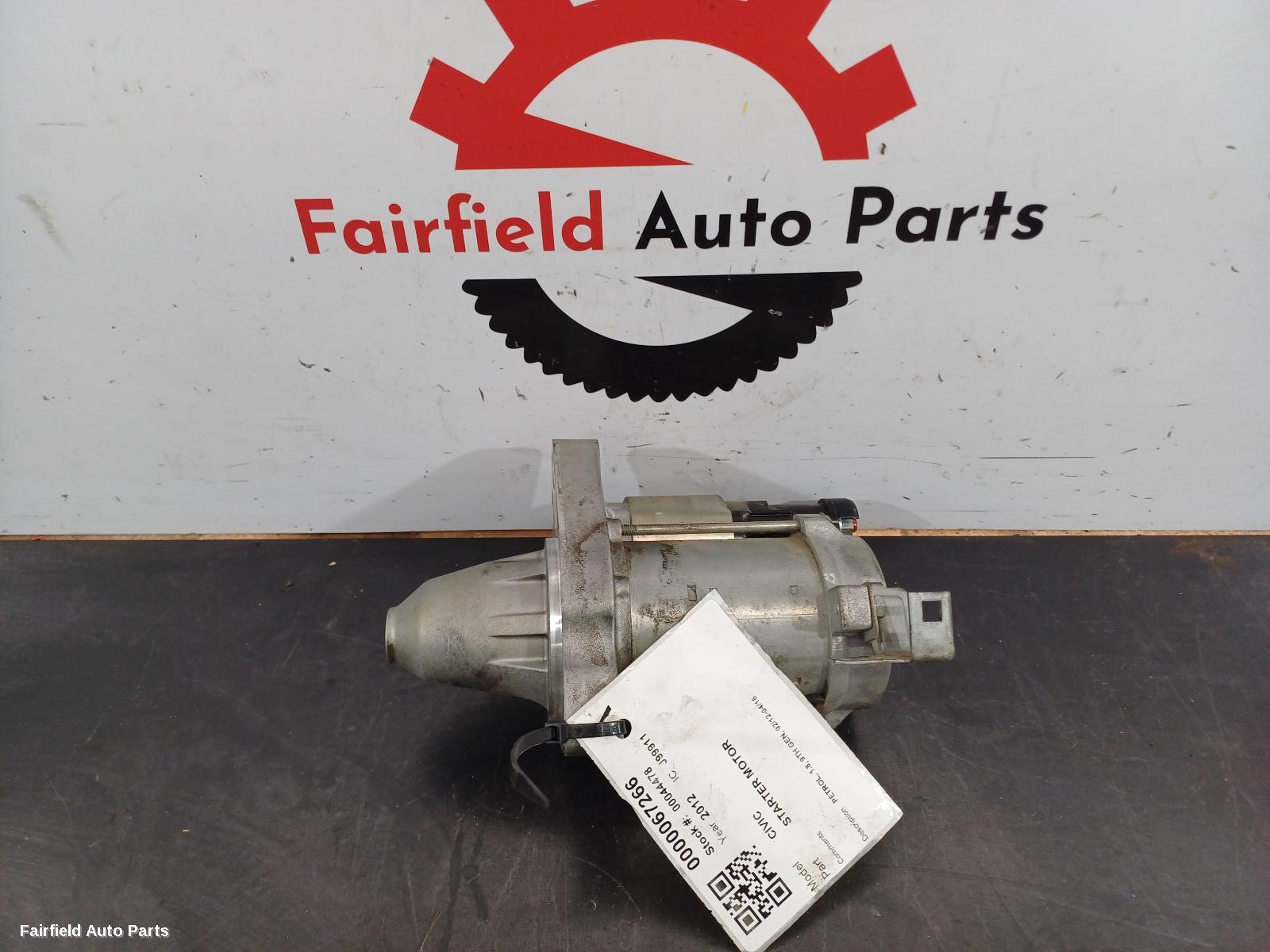 2012-2016 Honda Civic Starter