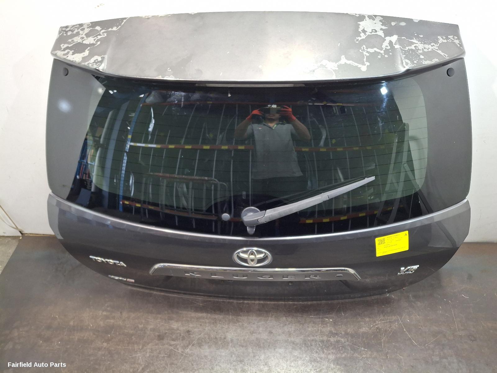 2007-2014 Toyota Kluger Bootlid Tailgate