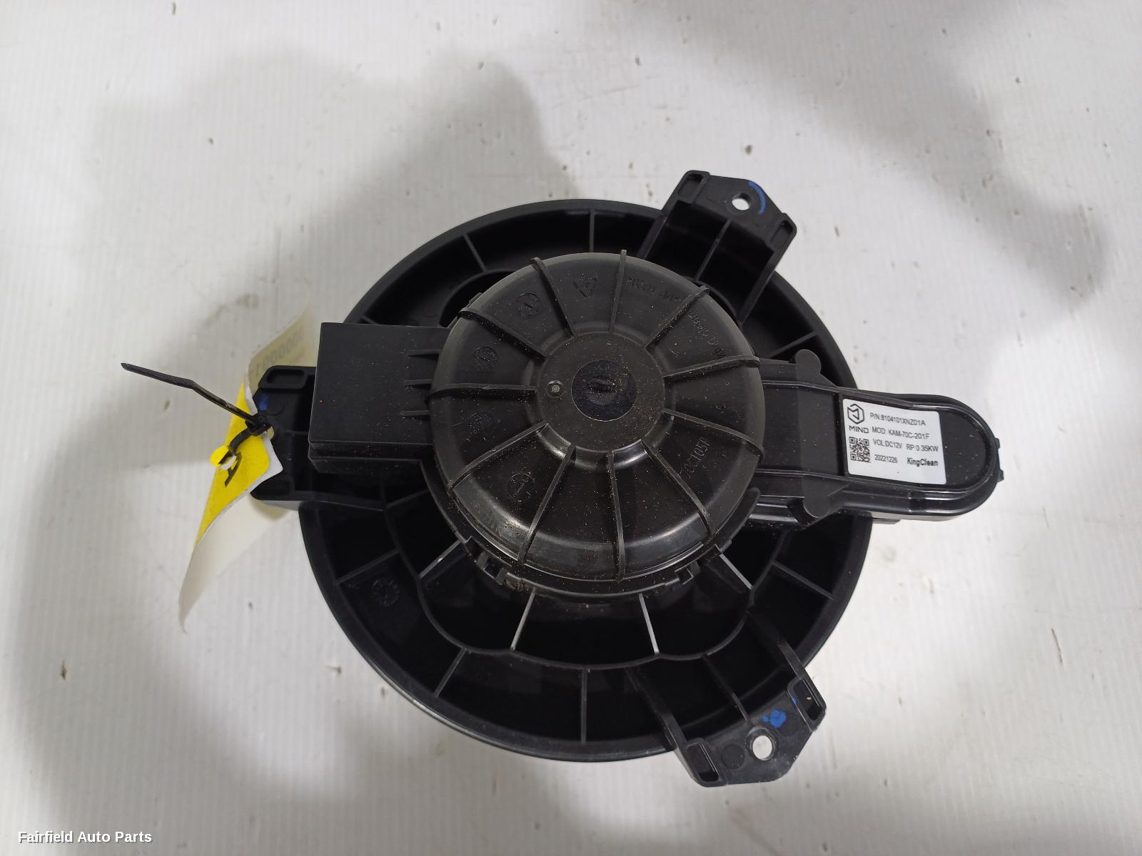 2022-2026 Great Wall Tank 300 Heater Fan Motor