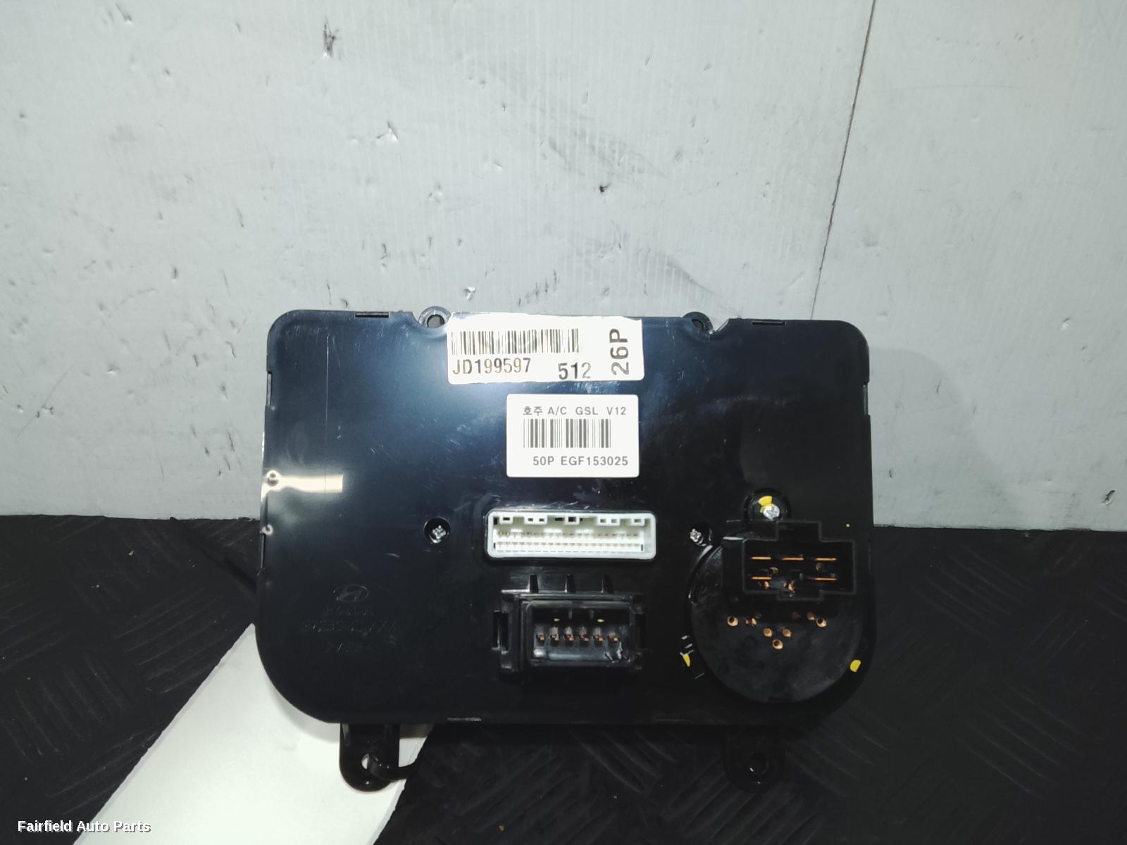 2007-2012 Hyundai I30 Heater Ac Controls