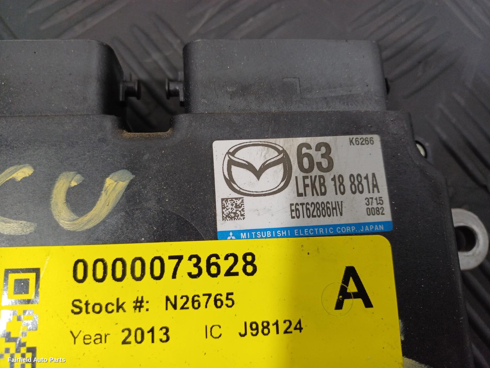 2011-2013 Mazda 3 Ecu