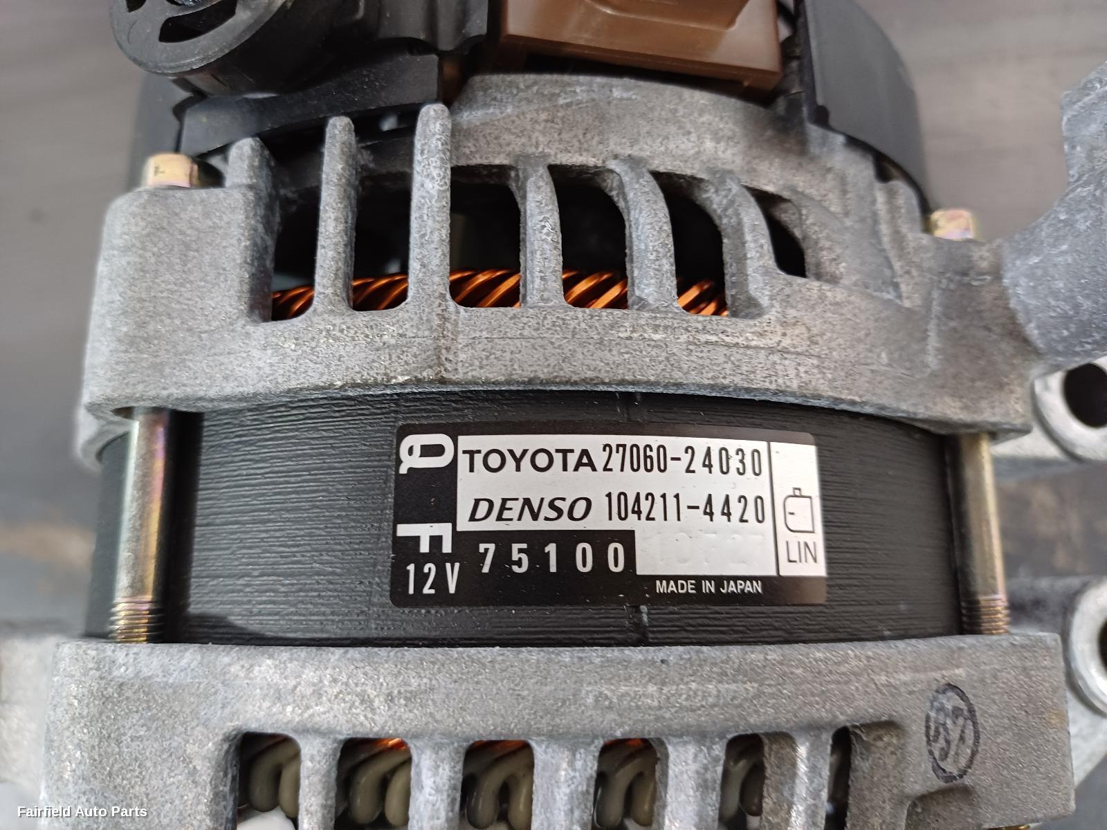 2018-2024 Toyota Corolla Alternator