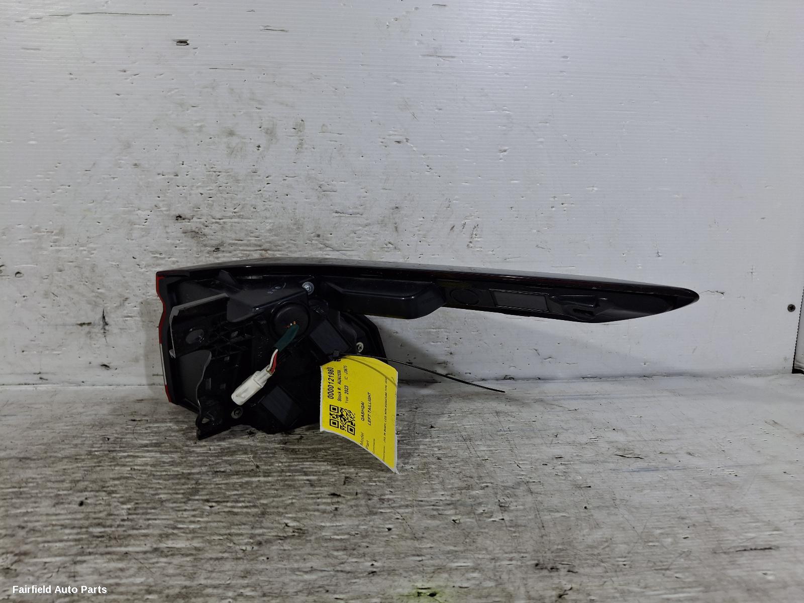 2022-2024 Nissan Qashqai Left Taillight