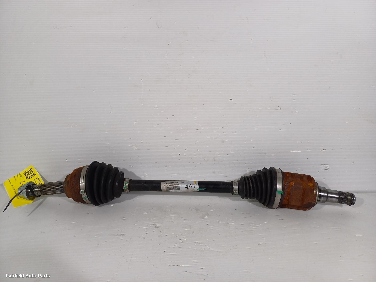2017-2024 Mg Zs Left Driveshaft