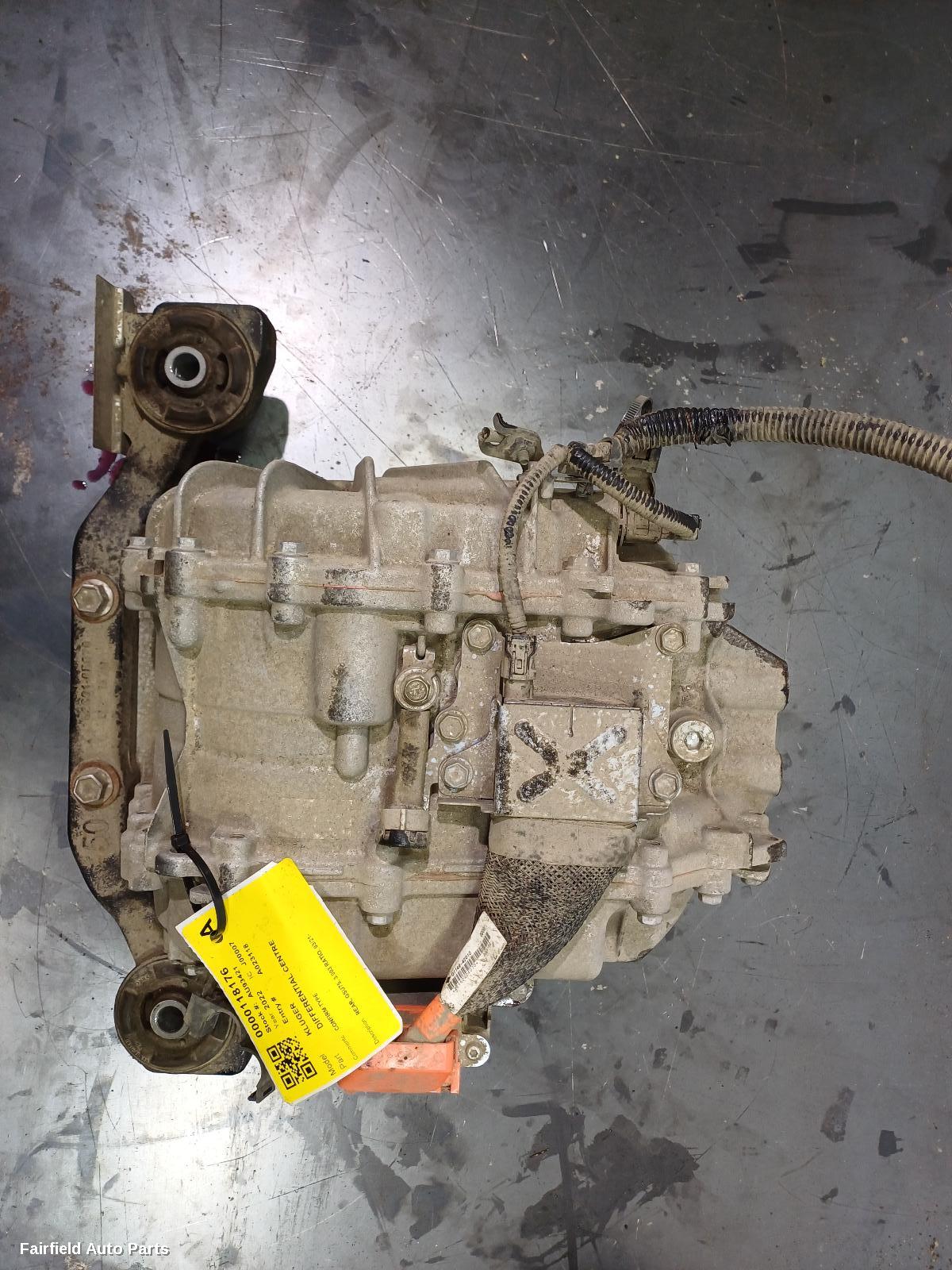 2021-2025 Toyota Kluger Differential Centre
