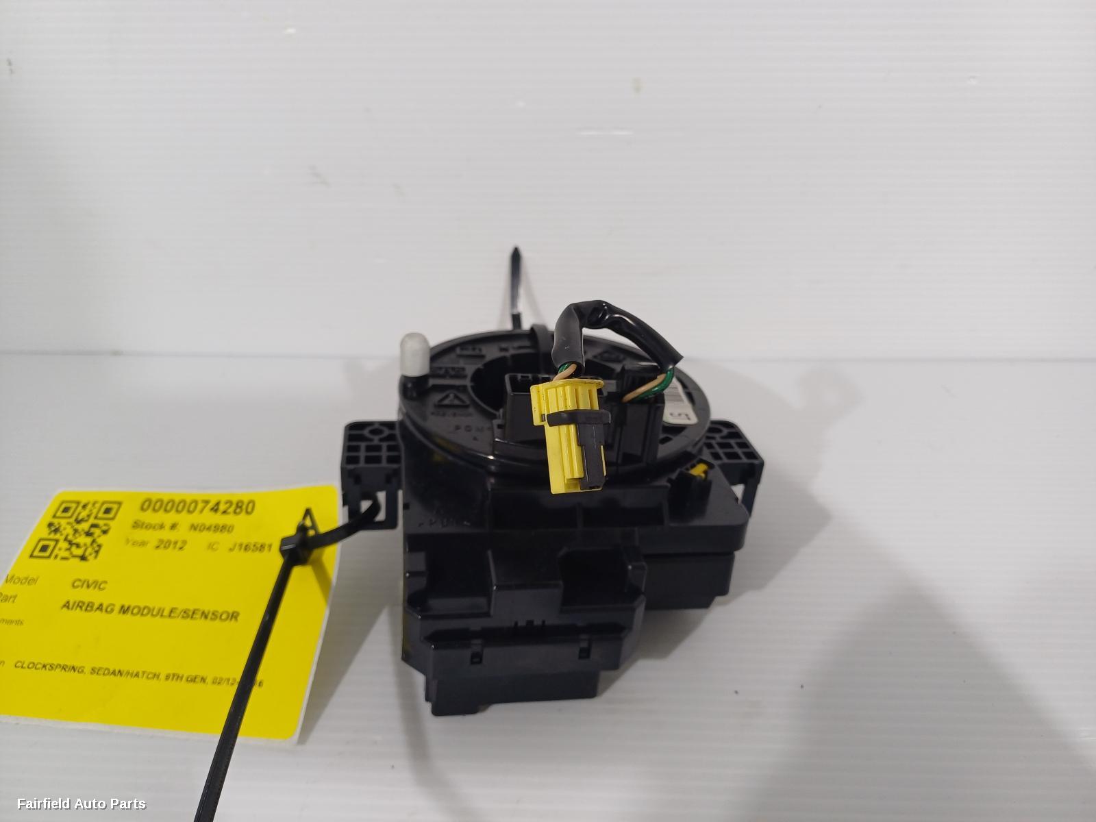 2012-2016 Honda Civic Airbag Module Sensor