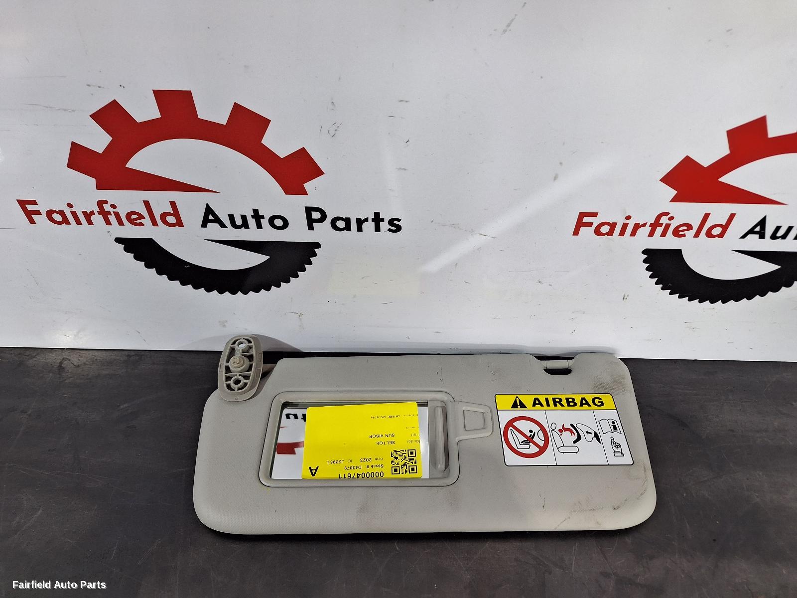 2019-2025 Kia Seltos Sunvisor