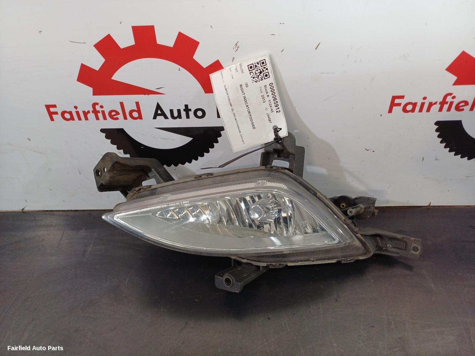 2012-2017 Hyundai I30 Right Indicator Fog Side