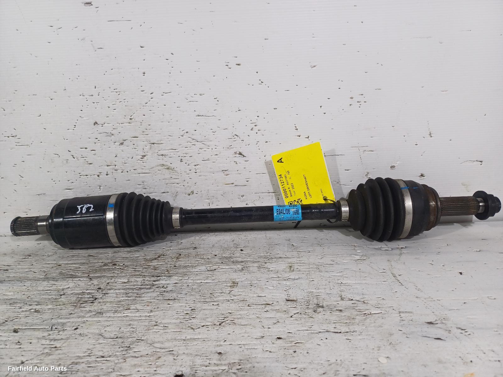 2023-2026 Hyundai Kona Left Driveshaft