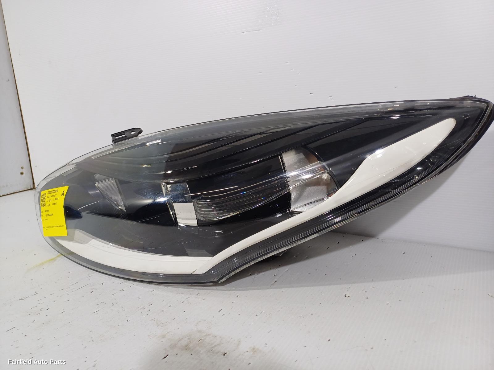 2014-2016 Renault Megane Left Headlamp