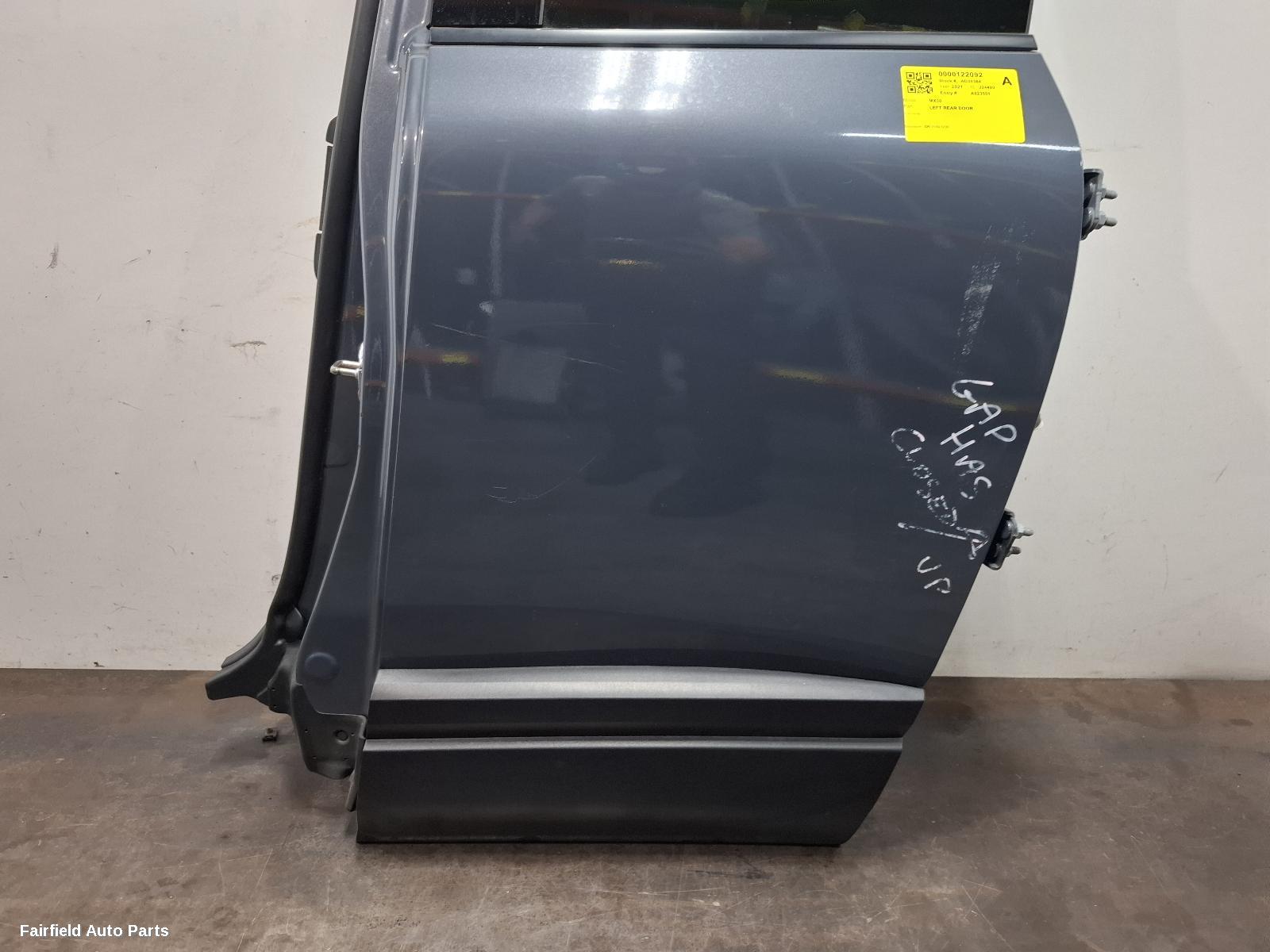 2020-2025 Mazda Mx30 Left Rear Door Sliding