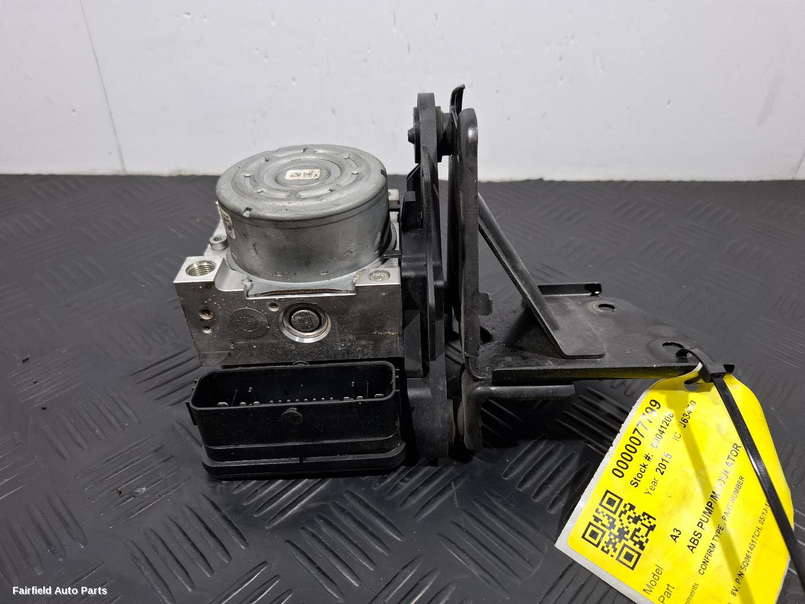 2013-2020 Audi A3 Abs Pump Modulator