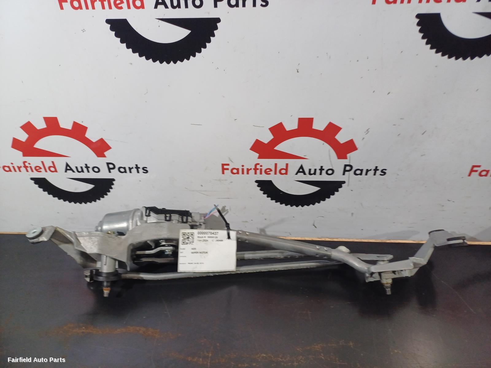 2010-2024 Mitsubishi Asx Wiper Motor