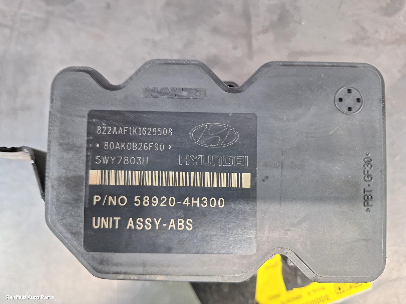2007-2021 Hyundai Iload/imax Abs Pump Modulator