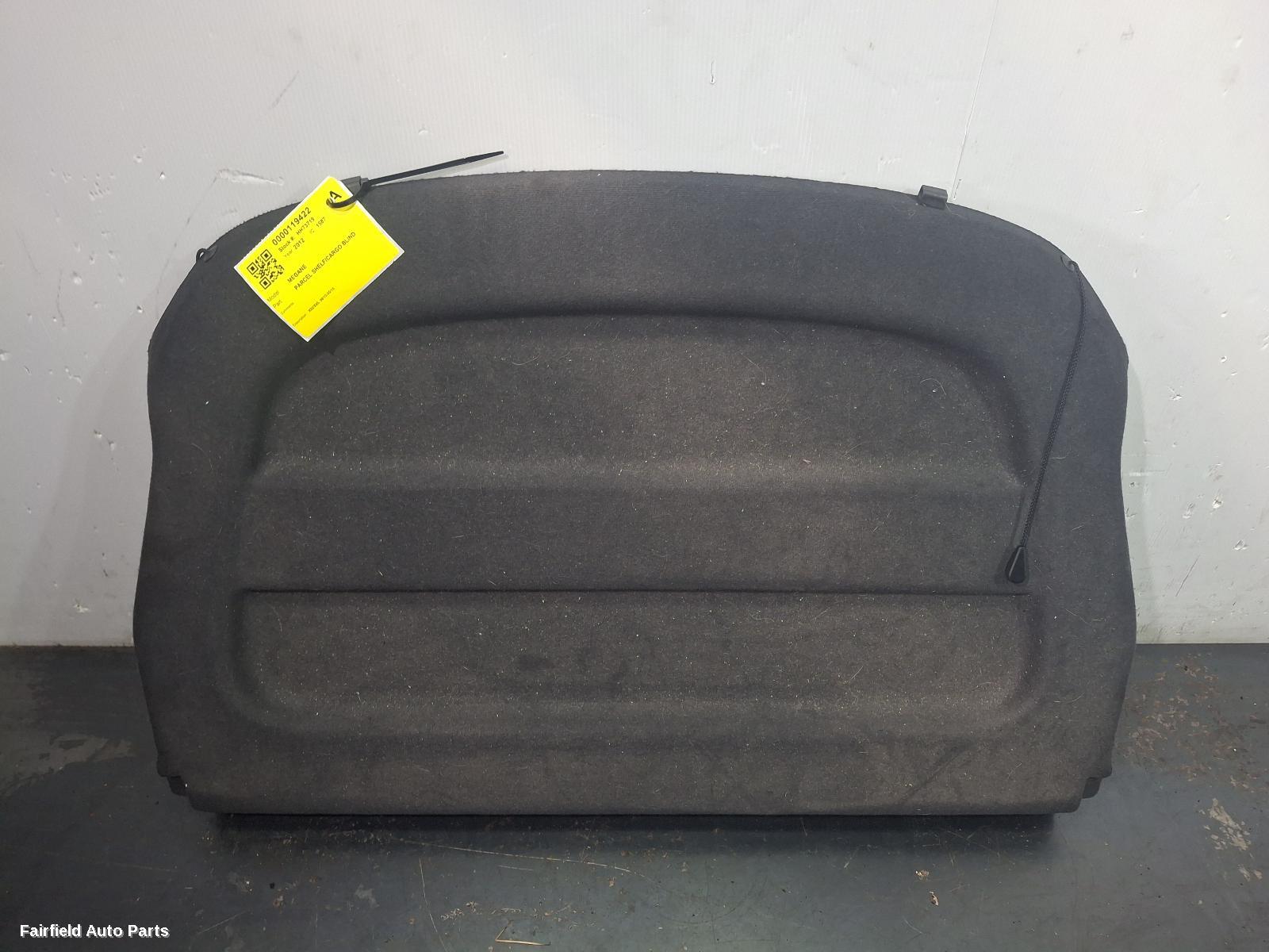 2010-2016 Renault Megane Parcel Shelf Cargo Blind